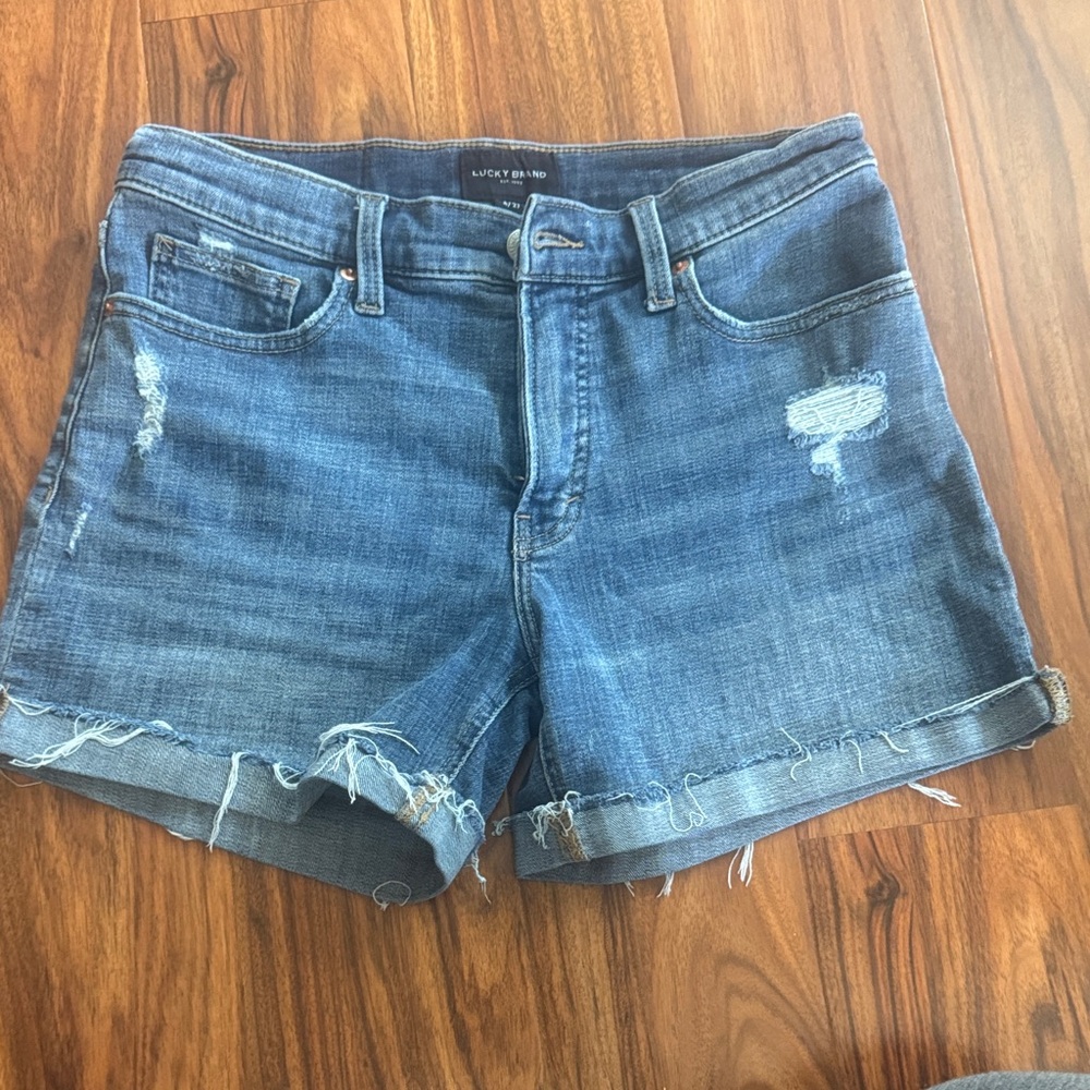 Lucky Brand Ava Mid Rise Shorts